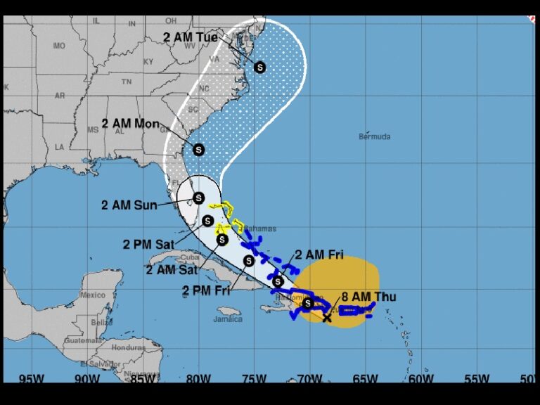 TROPICAL STORM ISAIAS FORMS NEAR PUERTO RICO, HEADING TOWARDS FLORIDA ...