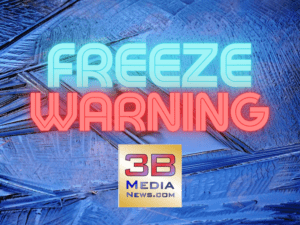 FREEZE WARNING