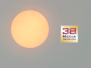 Hazy conditions caused by Canadian wildfire smoke