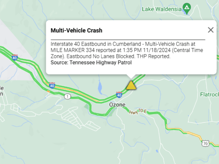 MULTI-VEHICLE CRASH ON I-40 EASTBOUND – 3B Media News
