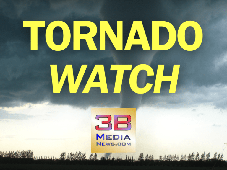 TORNADO WATCH ISSUED FOR MIDDLE AND EASTERN TENNESSEE – 3B Media News