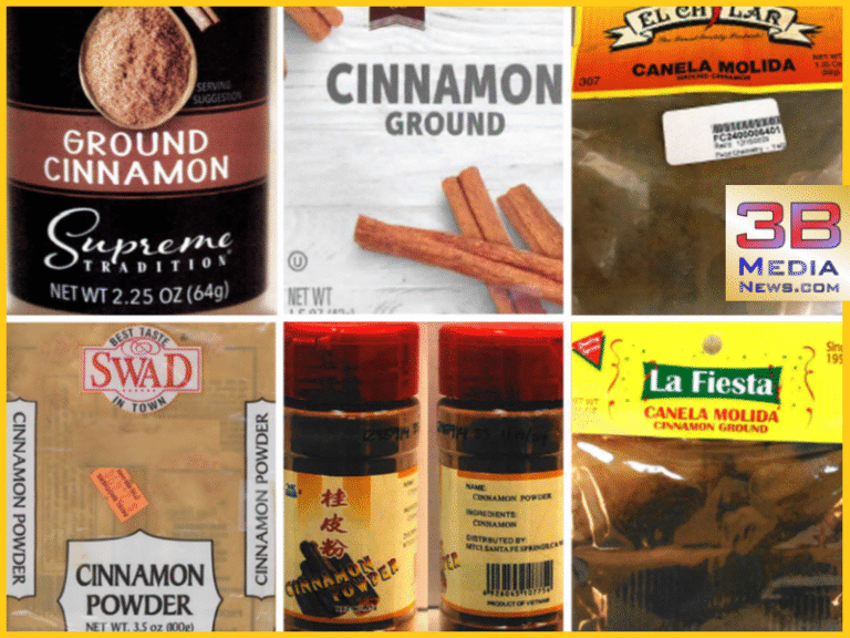 TWELVE CINNAMON BRANDS RECALLED NATIONWIDE FOR LEAD 3B Media News