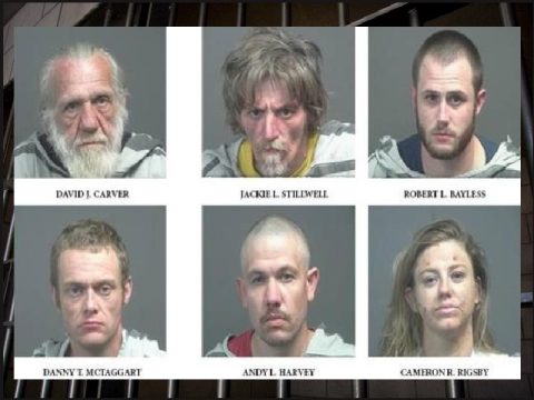 Blount County six arrested