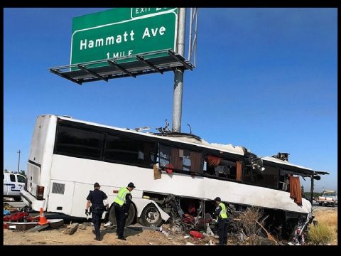 Cali bus crash