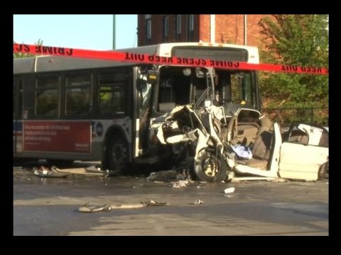 Chicago bus crash 2017