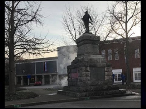 Confederate statue in Murfreesboro vandalized