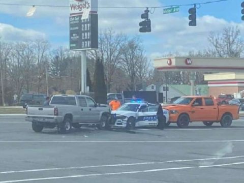 Crossville police accident