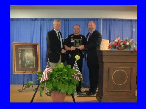 Crossville police officer of year