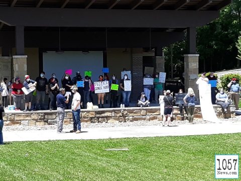 Crossville protest
