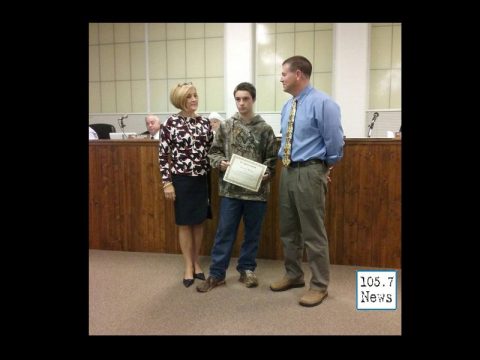 CCHS STUDENT RECOGNIZED FOR SAVING SMALL CHILD FROM CHOKING ON SCHOOL BUS
