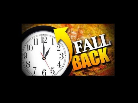 DAYLIGHT SAVINGS ENDS THIS COMING WEEKEND