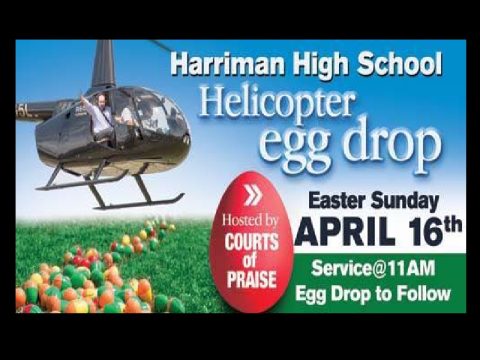 Harriman Easter Egg drop