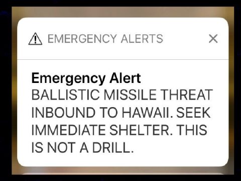 Hawaii missile alert