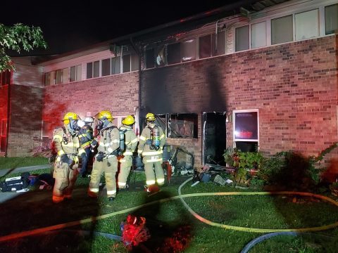 Knox apartment fire