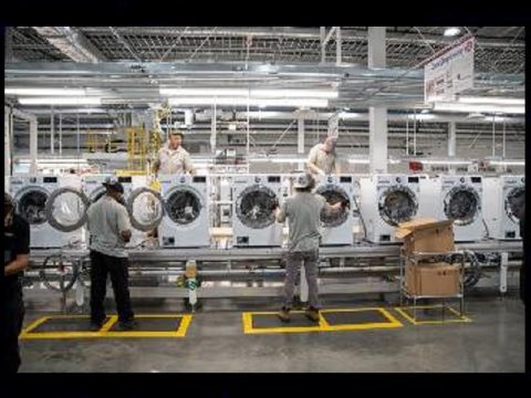 LG washing machine plant in Clarksville