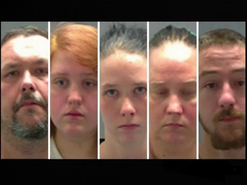Louisiana five arrested
