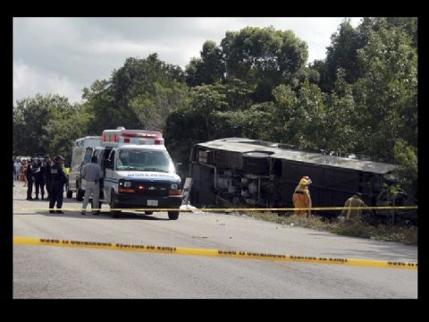 Mexico bus crash
