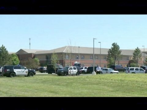 Noblesville West Middle School shooting scene