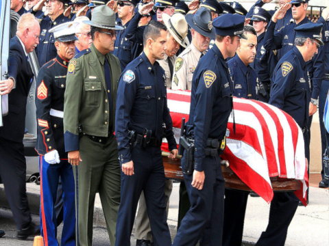 POLICE OFFICER FUNERAL