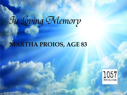 MARTHA A. PROIOS, 83