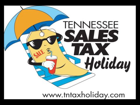 TENNESSEE'S ANNUAL SALES TAX-FREE HOLIDAY WEEKEND COMING UP