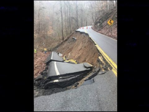 State Route 116 landslide (from TDOT)