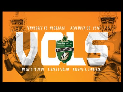 TODAY'S MUSIC CITY BOWL BETWEEN UT AND NEBRASKA EXPECTED TO BRING 68,000 FANS