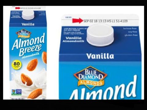 almond milk recall