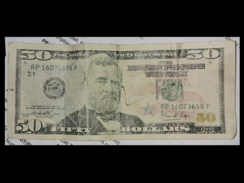 COUNTERFEIT $50'S BEING SCATTERED AROUND CROSSVILLE BUSINESSES