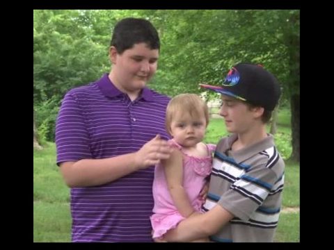BROTHERS ARE HEROES AFTER SAVING BABY SISTER FROM HO-- USE FIRE