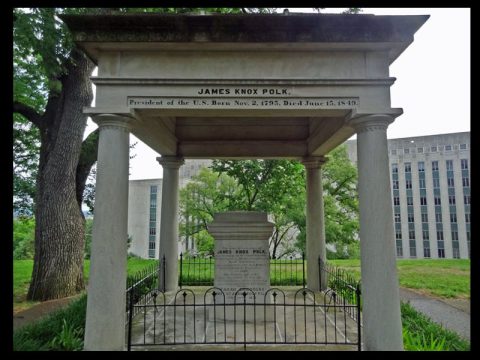 LAWMAKERS WANT TO MOVE JAMES K. POLK'S TOMB TO COLUMBIA