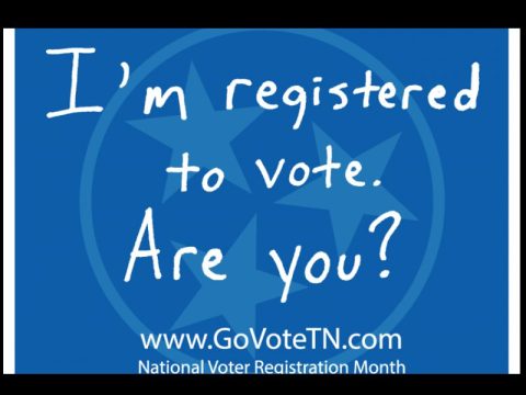 REGISTERED VOTERS URGED TO -- USE SOCIAL MEDIA SITE TO ENCOURAGE OTHERS