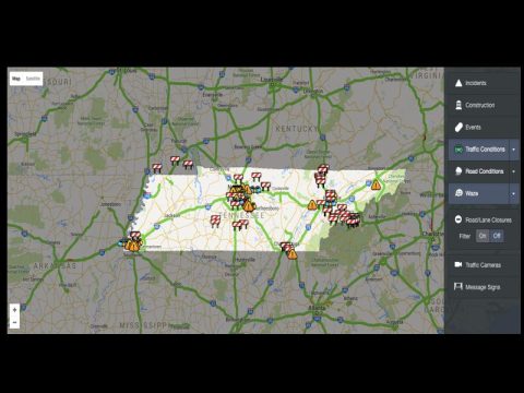 TDOT'S SMARTWAY TRAFFIC MANAGEMENT SYSTEM HAS 24/7 COVERAGE