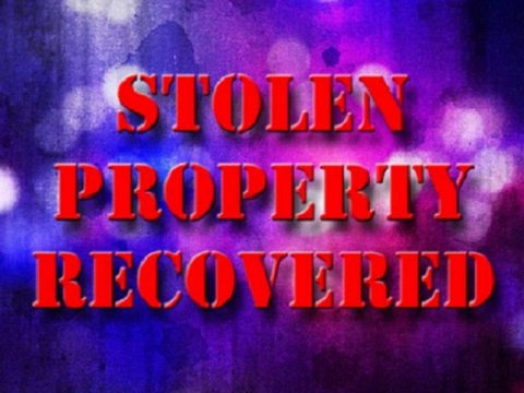 stolen property recovered