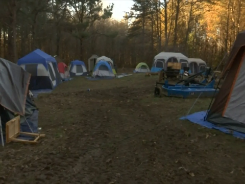 tent homes in pikeville