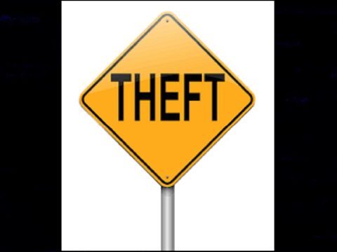 theft sign