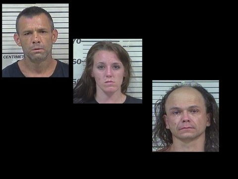 THREE FOUND WITH METH, DRUG PARAPHERNALIA, AND $2300 IN CASH