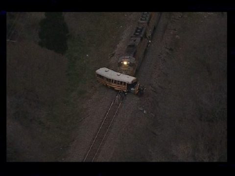 train crash, Athens Texas