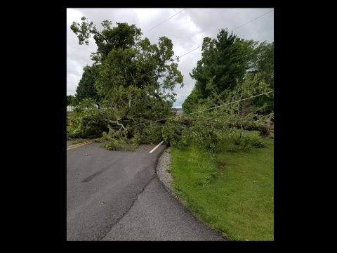 STORM CLEANUP PROGRESSING IN CUMBERLAND COUNTY